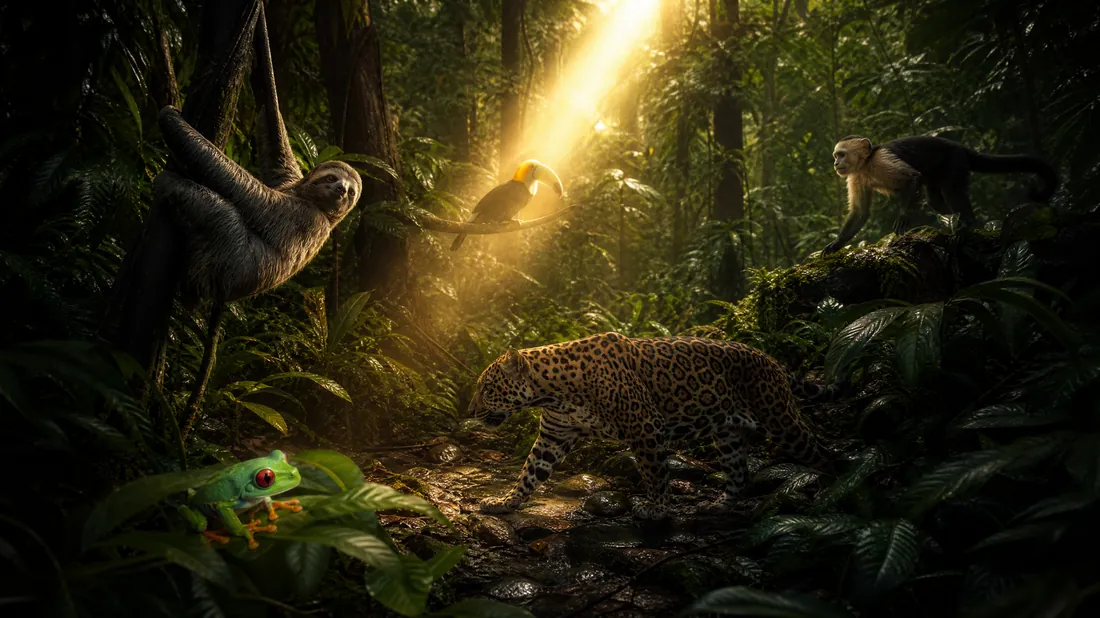 Different animals reacting differently to the same light: audience segmentation